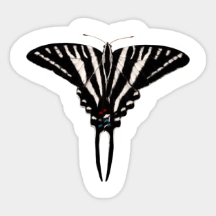 Zebra Swallowtail Sticker